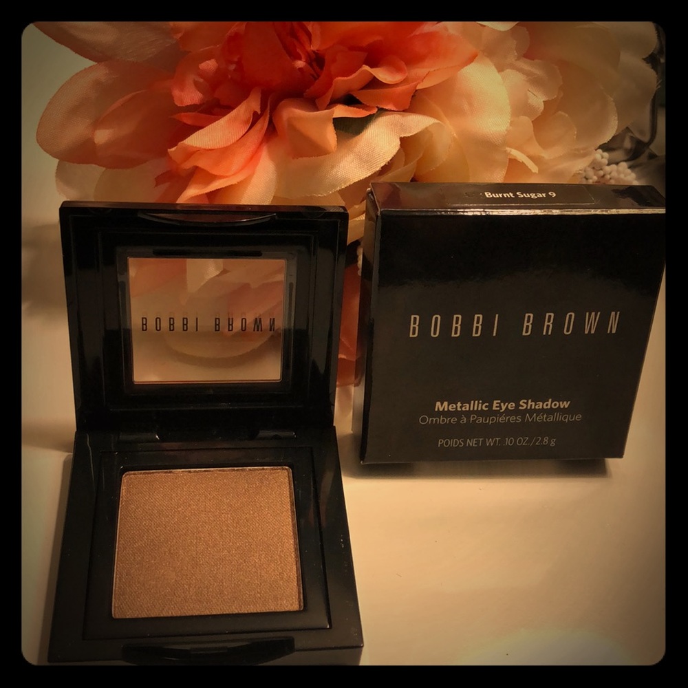NEW Bobbi Brown Burnt Sugar Metallic Eyeshadow!